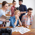 our team work for clients